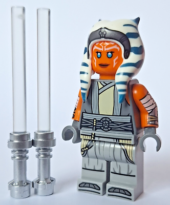 ayumi × MFC LOW OFF WHITE & LOW AQUA LEGO 75385 AKSOKA TANO MINIFIGURE from Duel on Peridea Star Wars