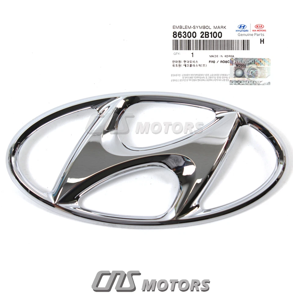 ⭐GENUINE⭐ Front Grille H Emblem for 2009-2012 Hyundai Elantra Touring 863002B100 - Image 2 of 4