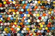 👽⏩ Choice Picks Early JABO Classic Run Mixed Marbles Lot of 12 Size .625 + or -