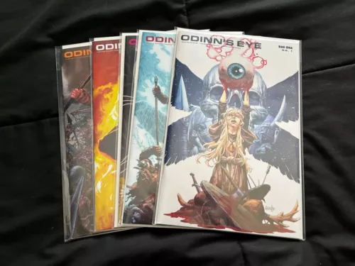 Odinn's Eye #1-5 Complete Set Bad Idea Low Print Run 2021 First Printings!!!