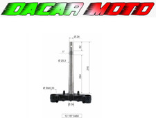 Testa forcella Honda Sh 125-150cc per steli 33mm 2010 2011 2012 RMS 121570460