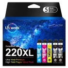 Uniwork Remanufactured Ink Cartridge Replacement for Epson 220 XL 220XL T220X...