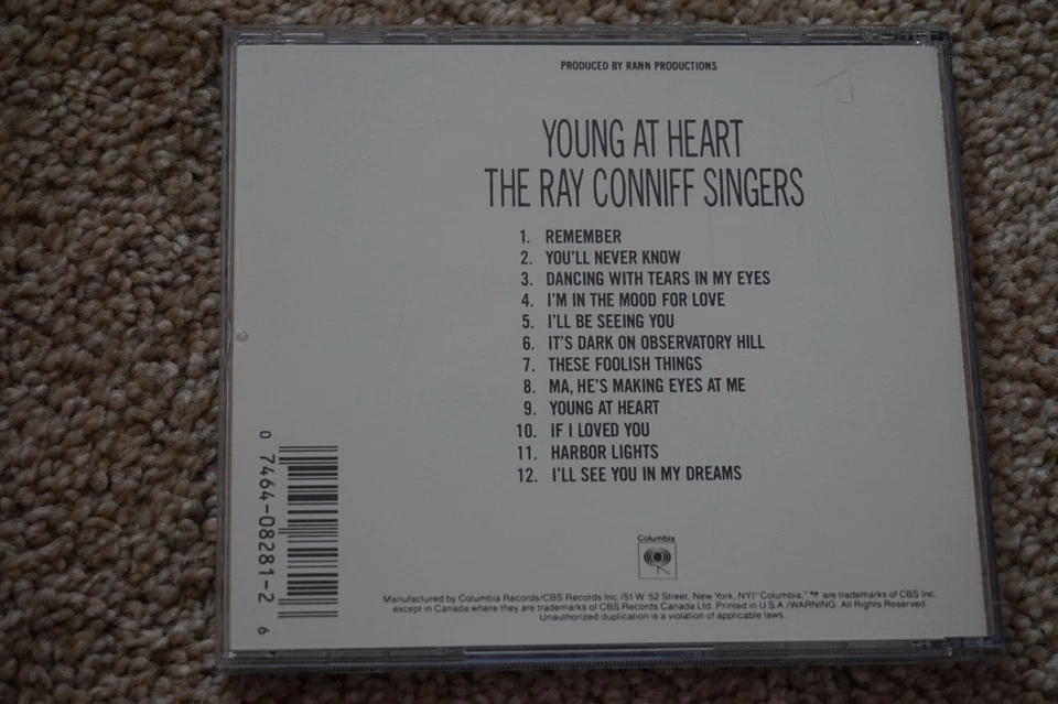 Rare Ray Conniff USA CD - The Ray Conniff  Singers Young At Heart - Image 2 of 4
