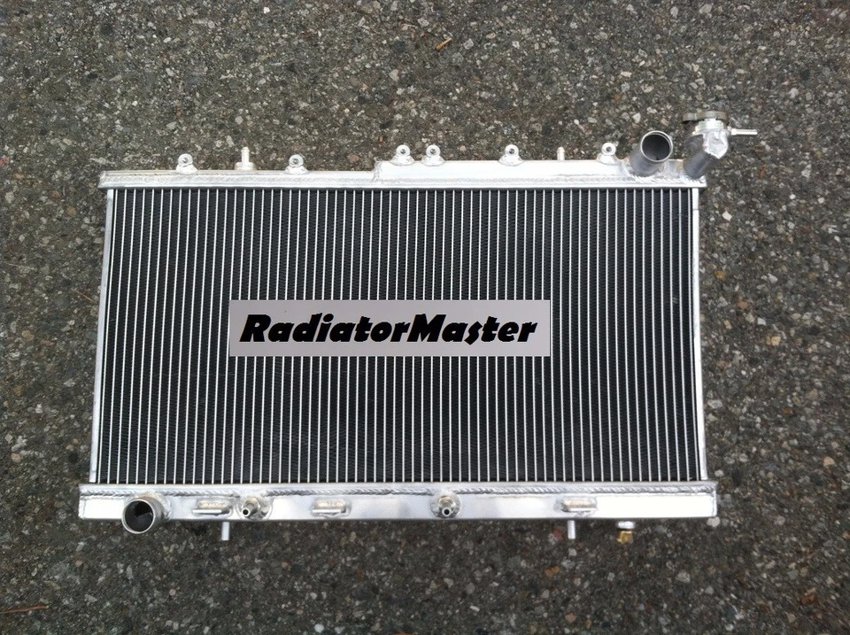 RADIADOR DE ALUMINIO PARA NISSAN SENTRA 1991-1999 + Cubierta y ventilador manual solamente Foto 2 de 4