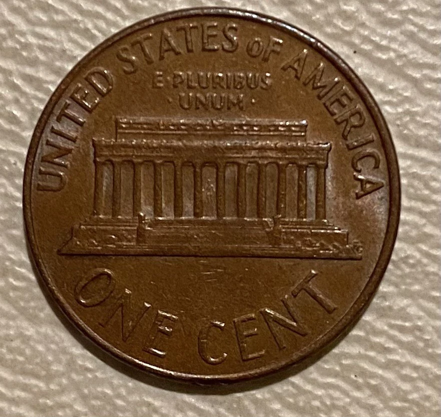 1968 D Lincoln Memorial Penny ~ERROR~ DDO~Rim Error~L on Edge~ Rare~ One Cent 1C - Image 2 of 4