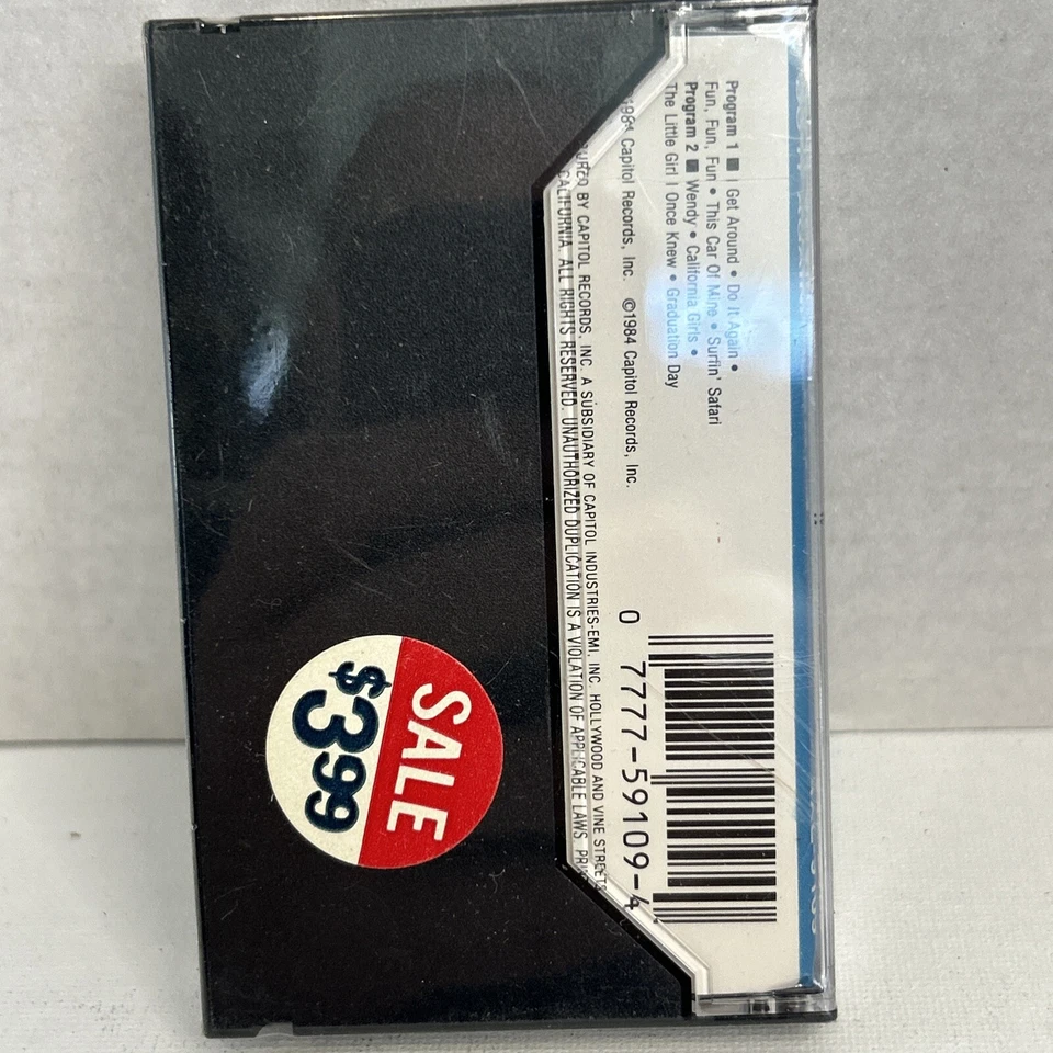 1984 The Beach Boys "Do it Again!" Cassette Tape Capitol Records NEW SEALED - Image 4 of 4