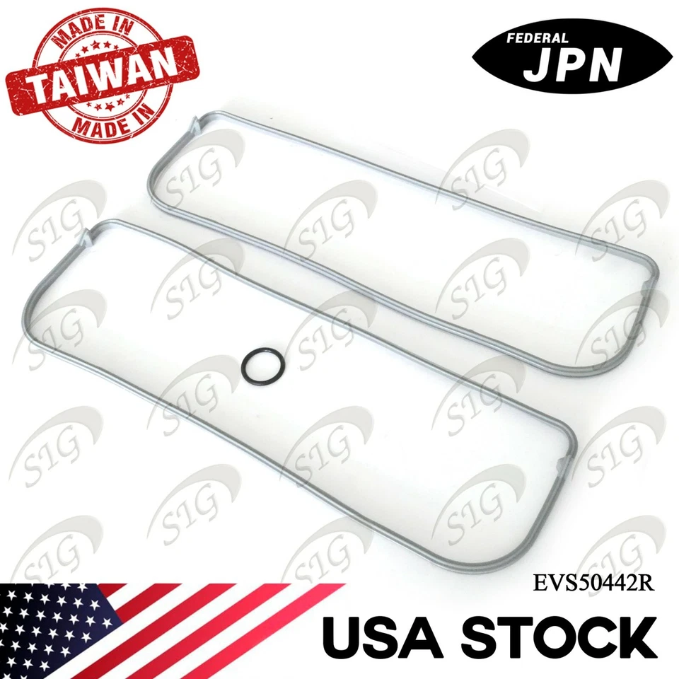 Juego de juntas de cubierta de válvula de motor para Oldsmobile Cutlass Series 1993-1999 3,1 L V6 Foto 2 de 4