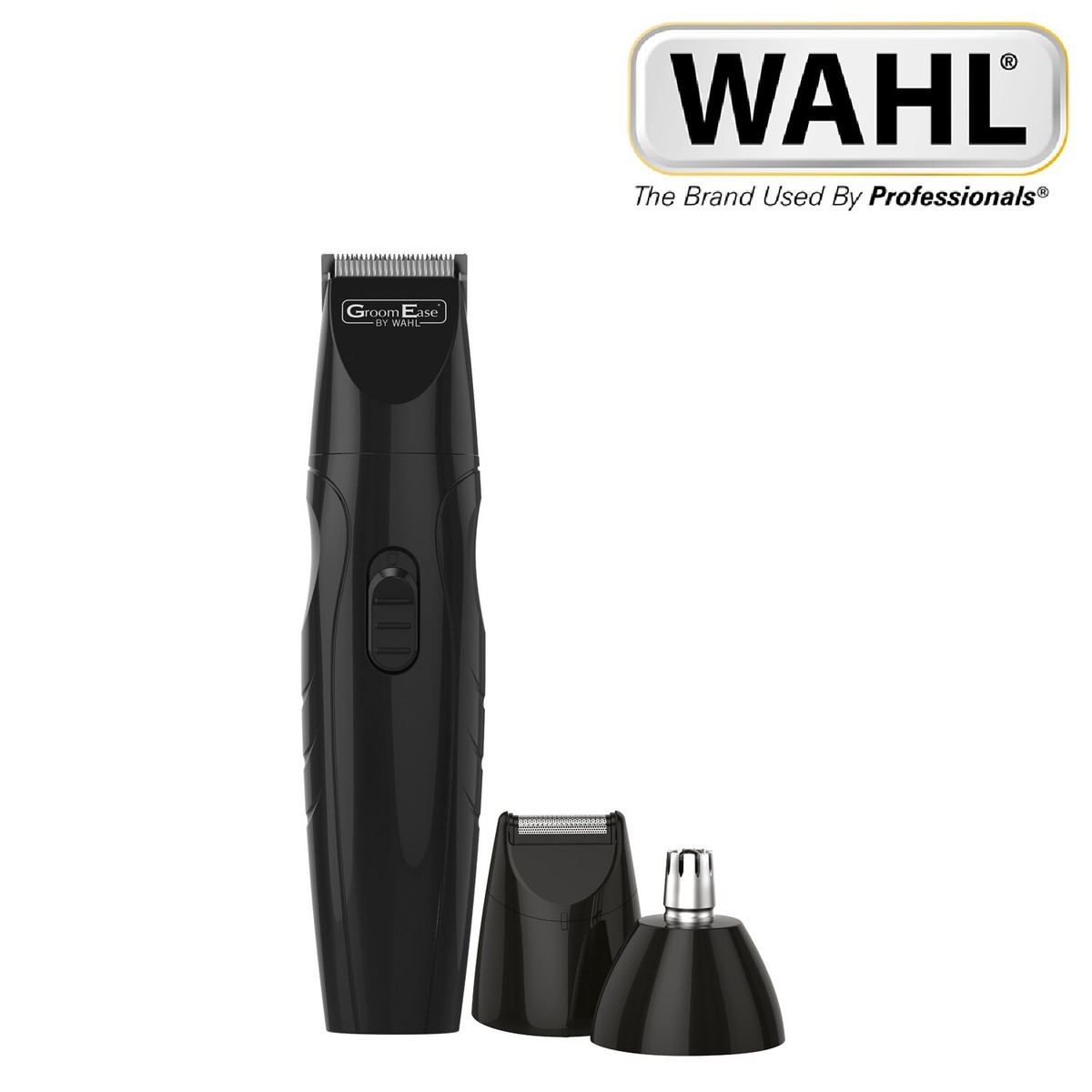 Wahl GroomEase 11 Piece Rechargeable Multigroomer Kit Black 9685