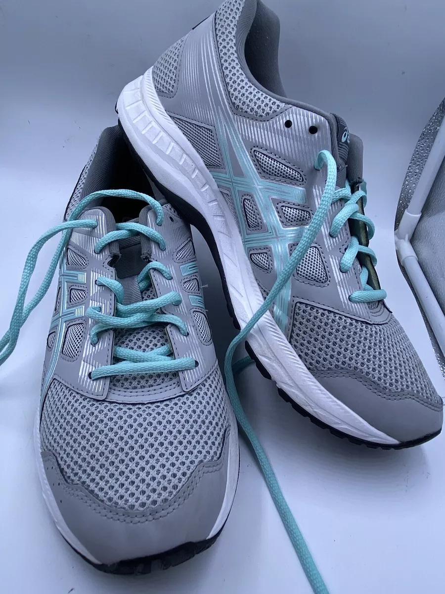 ASICS GEL Contend 5 Running Shoes mint Silver Women s USA 11 M 1012A234