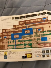 Legend of Zelda solo mapa NES Nintendo