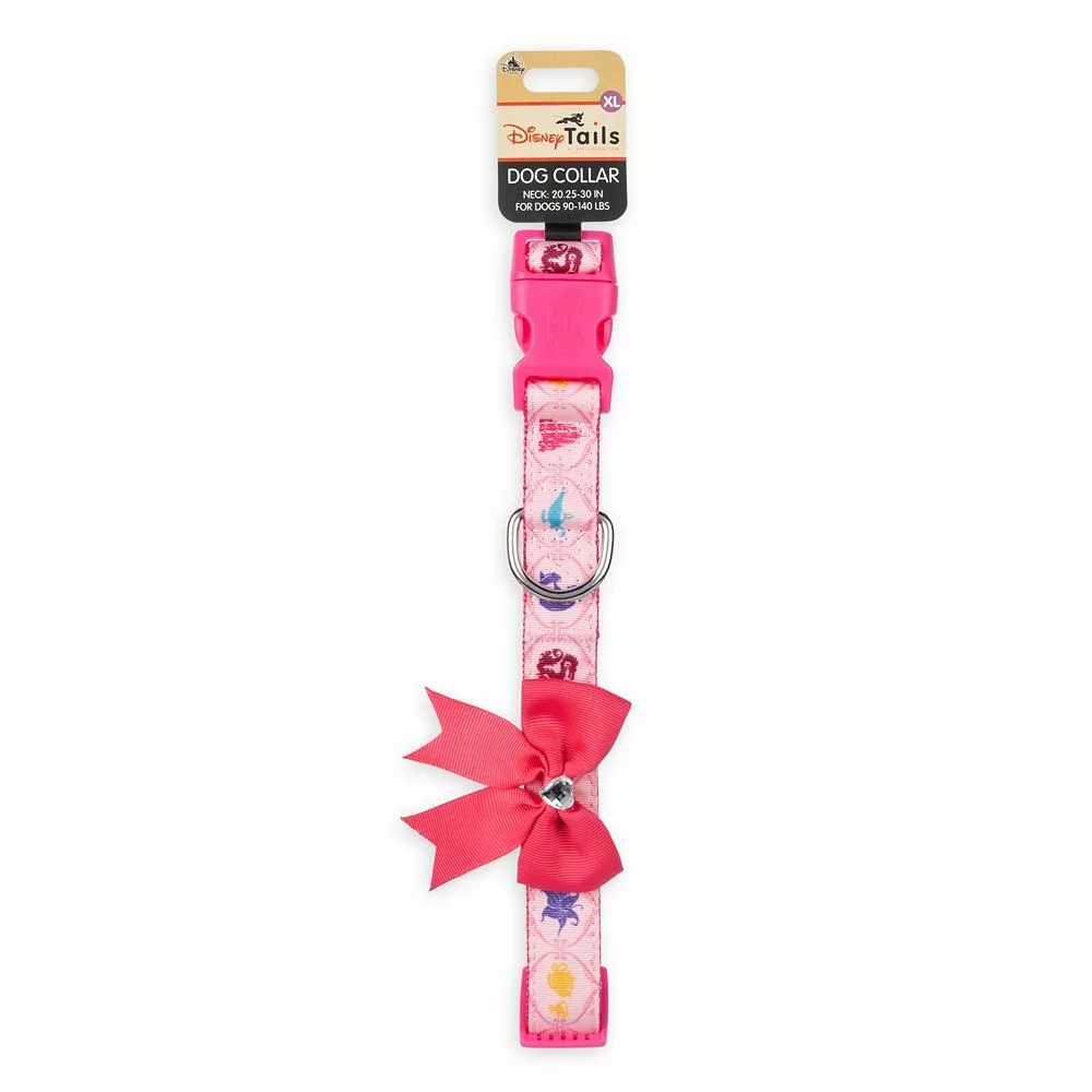 Pink princess dog collar cheap