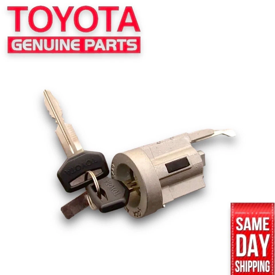 84 - 87 TOYOTA PICKUP LLAVE ENCENDIDO CILINDRO BLOQUEO INTERRUPTOR CON LLAVE OEM NUEVO Foto 3 de 4