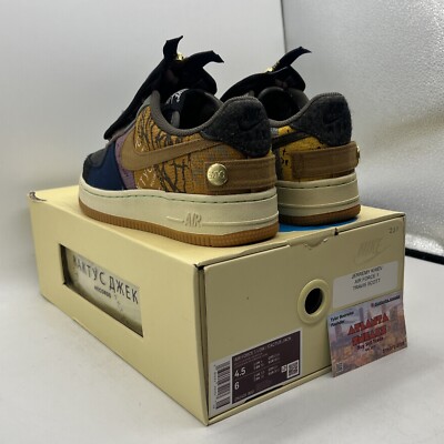 Size 4.5 - Nike Air Force 1 Low x Travis Scott Cactus Jack Size 4.5 - Nike Air Force 1 Low x Travis Scott Cactus Jack