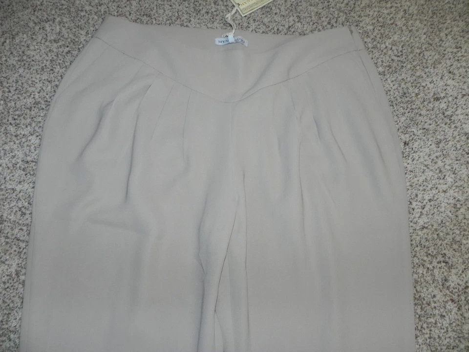 Pantalones harén MYNT 1792 para mujer talla grande 16W entrepierna 29 52250MYNT NUEVOS CON ETIQUETAS Foto 3 de 4