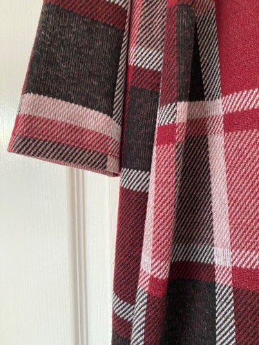 TU Women’s Red Check Dress 3/4 Sleeves Size 14 Lovely Condition - Picture 8 of 12