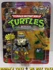 Vintage 1989 Playmates Teenage Mutant Ninja Turtles Metalhead Figure No Reserve