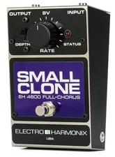 Electro Harmonix EHX Small Clone Analog Chorus effects pedal, brand new