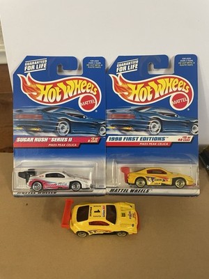 Hot Wheels Piles Peak Celica 1988 First Editions & Sugar Rush Series II Lot Of 3