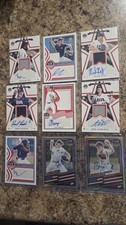 Lot of 6. 2025 Panini Stars and Stripes. All Autos and Patch Prospects. Baseball