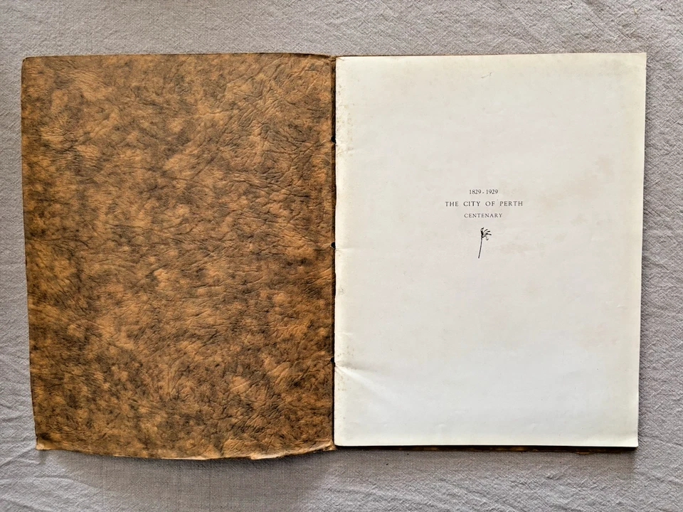 Souvenir of the Centenary of the Foundation of the City (Perth). 1829-1929 - image 2 of 4