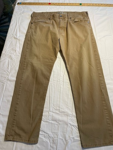Patagonia Performance Twill Jeans Men 38x30 Tan Iron Clad Organic Straight Pants - Bild 4 von 4