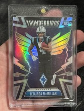 2025 Panini Phoenix Thunderbirds Tetairoa McMillan Rookie Insert #7 Panthers NFL