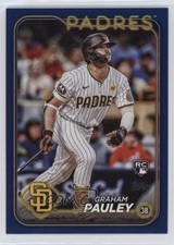 2024 Topps Update Royal Blue Graham Pauley #US84 19yg