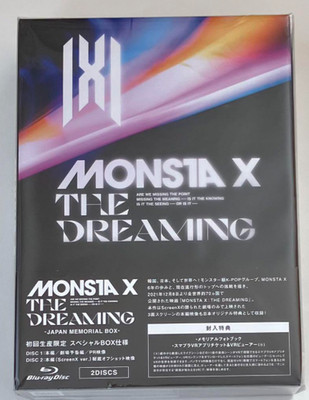 MONSTA X THE DREAMING JAPAN MEMORIAL BOX 2 Blu-ray Photobook EYXF-13938