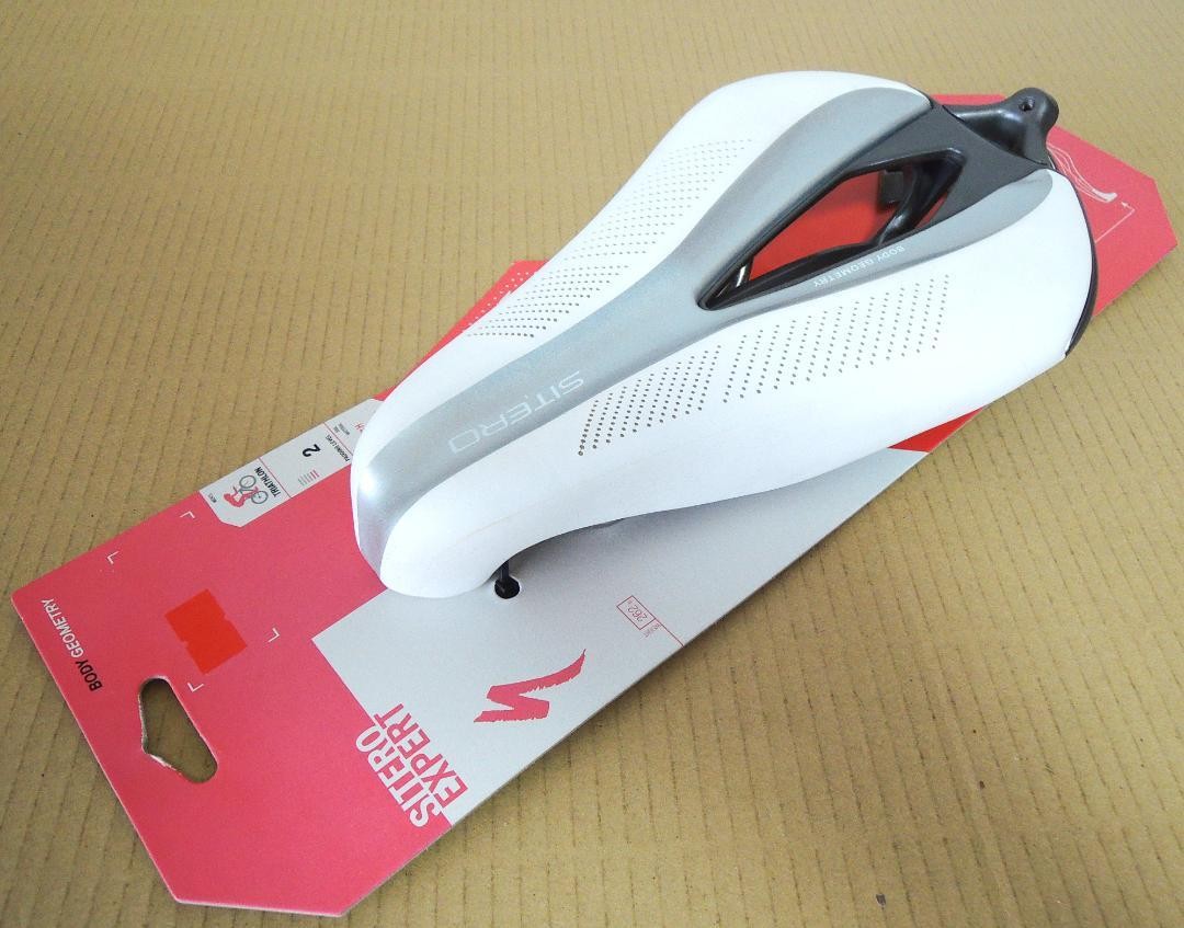 【スペシャライズド】SITERO EXPERT GELサドル　色：ホワイト Specialized Sitero Expert Gel TT/Triathlon Saddle White