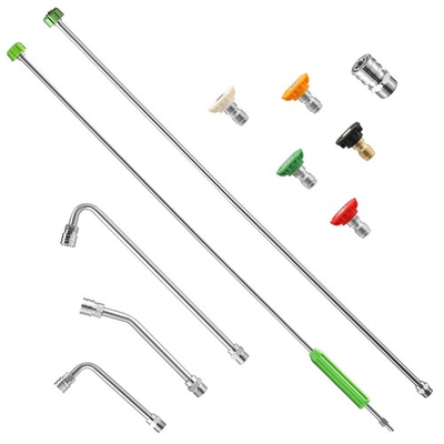 #ad Pressure Washer Extension Wand 120” Power Washer Wand Extension with Molded ... $58.81