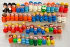 Vintage Fisher Price Little People Figures Lot of 56 Assorted Characters