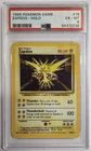 1999 Zapdos HOLO - Pokemon BASE SET 16/102 Rare - PSA 6 EX-MT (Exceptional-Mint)