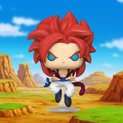 Funko Pop! Dragon Ball GT – Super Saiyan 4 Gogeta #2074 w/ Pop Protector