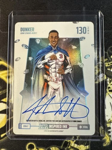 Bo Jackson Battle Arena Dunker Inspired Ink Steel Auto John Starks #JSTA-7