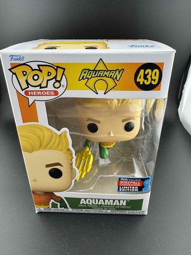 Funko Pop Aquaman 439 Modellino Vinile Esclusivo Multicolore Edizione Limitata - Foto 7 di 11