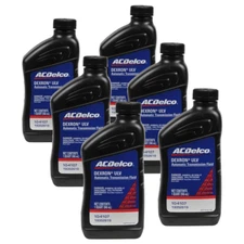 ACDelco GM 10-4107 Dexron ULV Automatic Transmission Fluid 1 Quart (6 Pack)