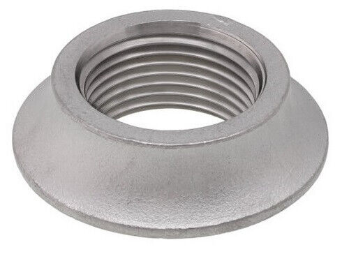 (10 Pack) 1/2" NPT Weld Spud | 304 Stainless Steel Flange Bung - Picture 1 of 4