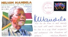 COVERSCAPE computer generated 100th anniversary birth of Nelson Mandela cover