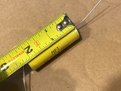 5 Condensatori Crossover Supertech 6uF 250V MPT Per Audio - Pellicola 6,0 µF