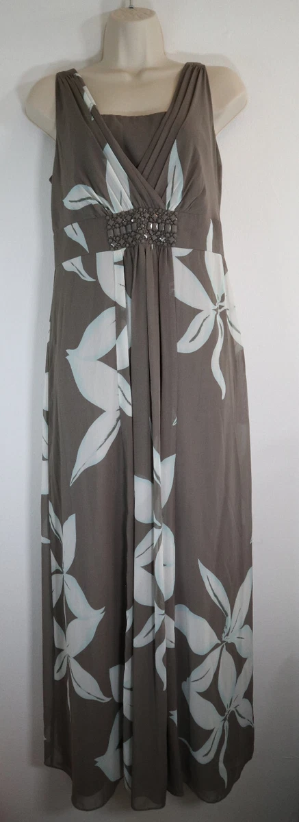 Maxi Jupe Longue Jacques Vert Noire, Femme Taille UK 12 (polyester), Très Bon état