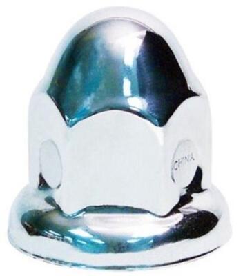 RoadPro W-33MM Flanged 33mm Chrome Plated Lug Nut Cover Bulk 