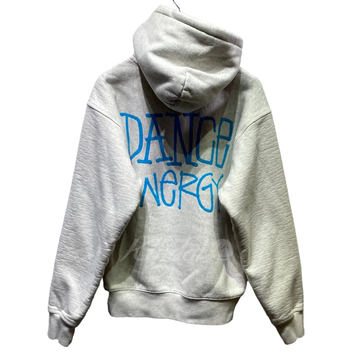 Stussy #4 DANCE ENERGY HOODIE Pullover Parka 1924818 Gray SizeM