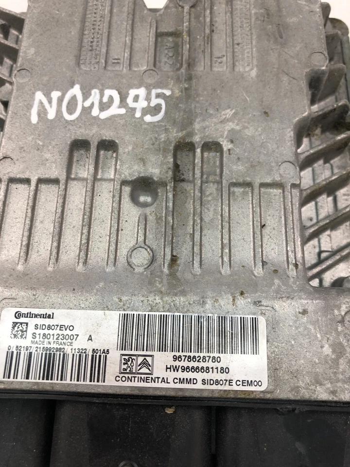 PEUGEOT 308 SW Engine Control Unit ECU 9678628780 2011 22598571 - Image 4 of 4