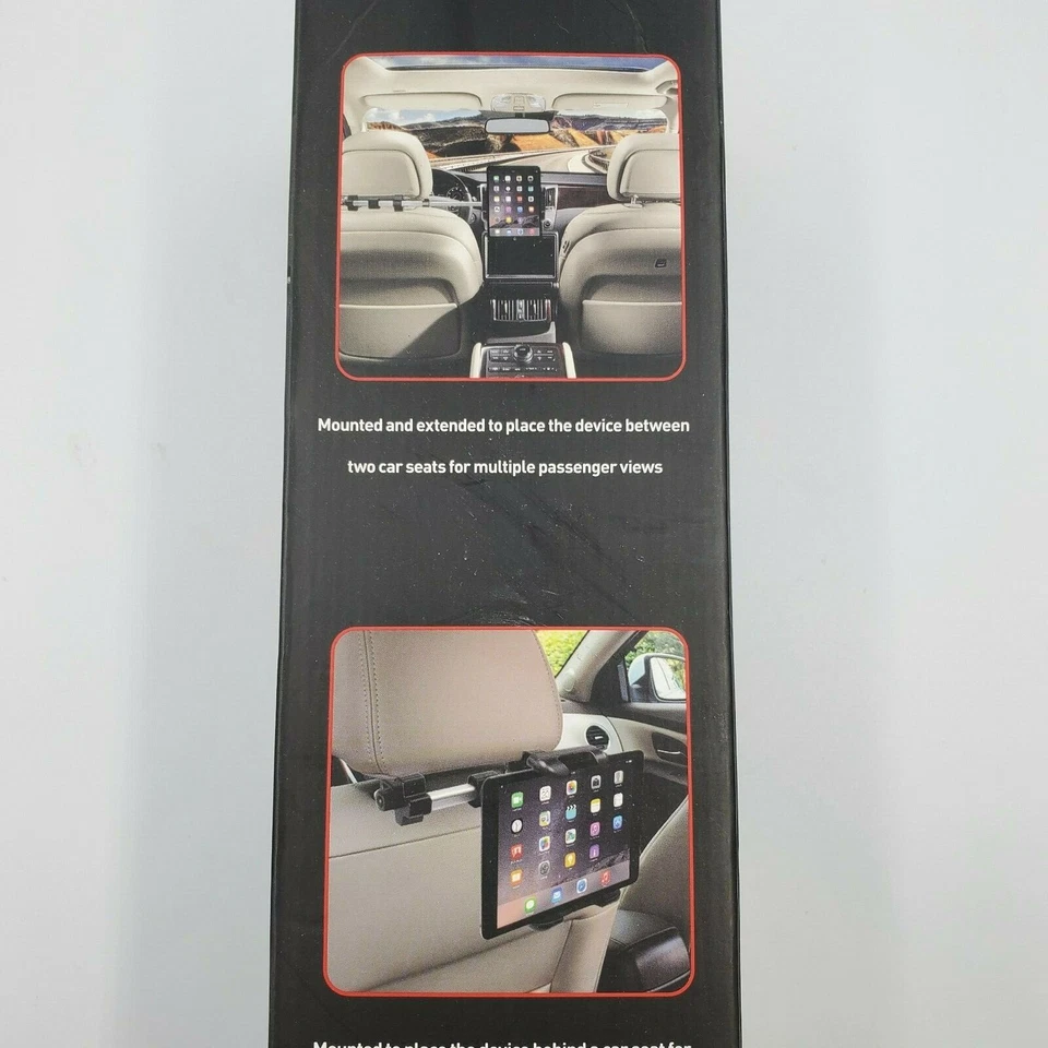 Macally Car Headrest Mount Holder for Apple iPad Pro/Air/Mini, Tablets, Nintendo - Image 4 of 4