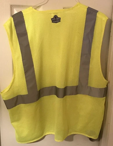 Glowear By Ergodyne Neon Yellow Safety Vest  image 2