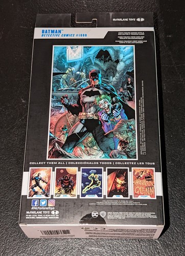 DC Multiverse Action Comics #1000 Batman Action Figure McFarlane Toys Unopened - Picture 3 of 4