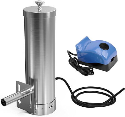 #ad Cold Smoke Generator with Lid amp; Air Pump Portable Electric BBQ Smoker $89.99