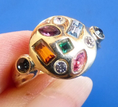 Bague Argent Massif Or Dessus Avec Zircon - Taille 51 - Neuf Sans Emballage