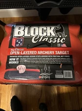 New BLOCK Targets Field Logic Block Classic 18 Archery Target, Black