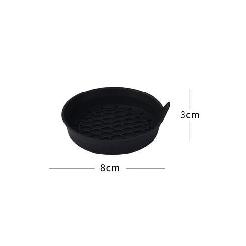 2PCS Car Cup Holder Anti Slip Insert Coaster Pad Mats Car Interior Accessories - Picture 9 of 9
